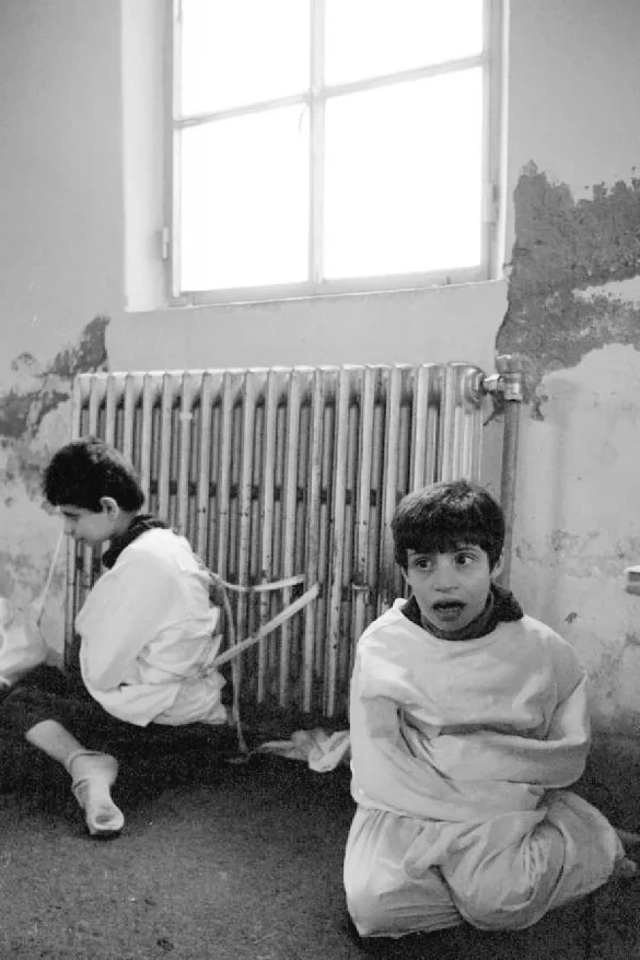 The disturbing news reported boys who were found chained to radiators has raised concerns about the conditions in the insane asylum. It's a tragic reality that such incidents occur in facilities meant to provide care and treatment to individuals struggling with mental health issues. It's crucial that we prioritize and invest in improving the quality of care and safety measures in these institutions, so no one has to endure such horrific experiences again.